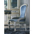 2013 Luxury classic furniture dining room solid wood fabric dining chair